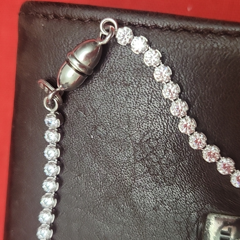 MILOR ITALY 925 CZ BRACELET - Picture 2 of 8